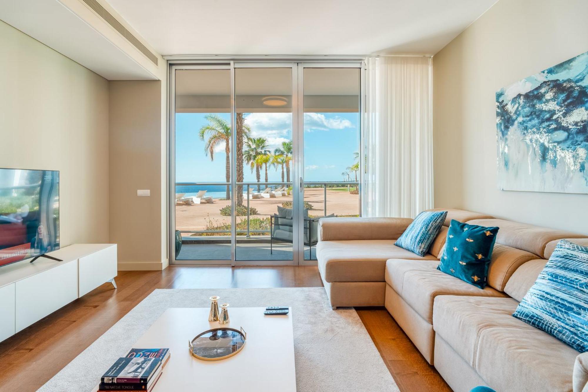 Cu - Sea View - 3 Pools - Ac - Free Park - Free Gym Appartamento Funchal (Madeira)
